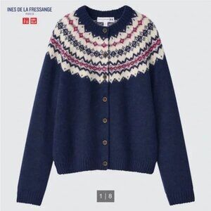 Uniqlo x Ines de la Fressange Wool Cardigans Size XXS